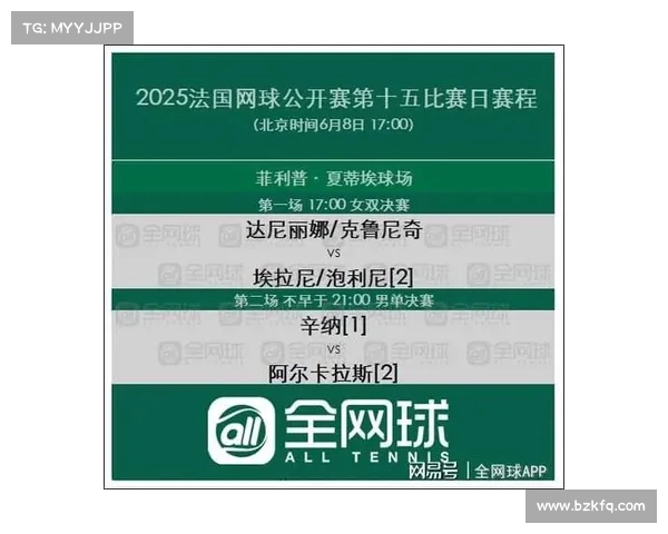 2025年法网男单决赛时间揭晓 赛程安排与看点全解析 2025年法网男单决赛时间揭晓 赛程安排与看点全解析